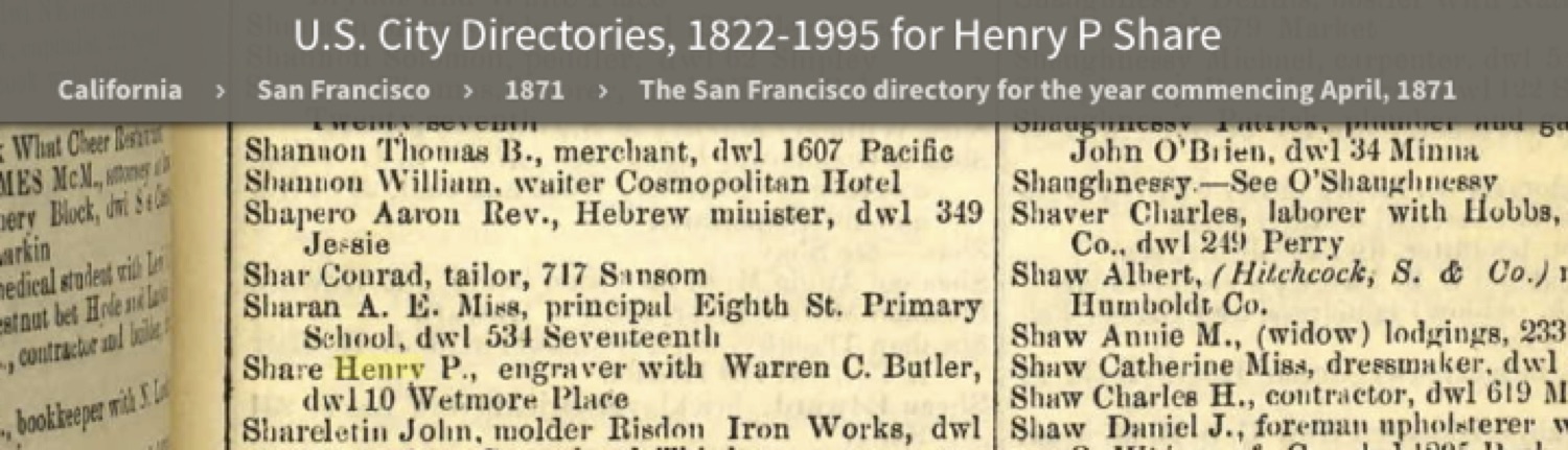 1871_SF_directory_HenryPShare